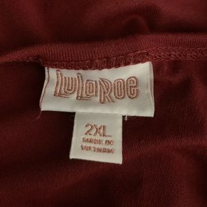2XL LulaRoe Holiday Carly